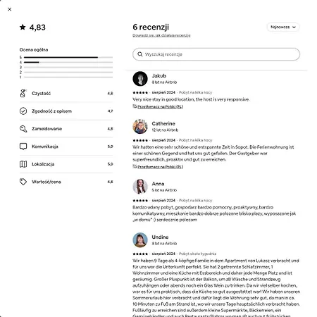 Apartment Klimatyczny Przy Plazy W Sopocie